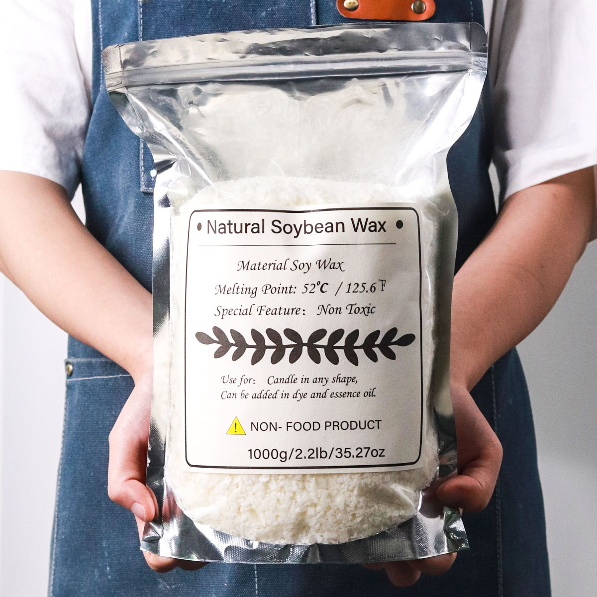 Candle Wick - 1KG Natural Soy Wax Granular Scented
