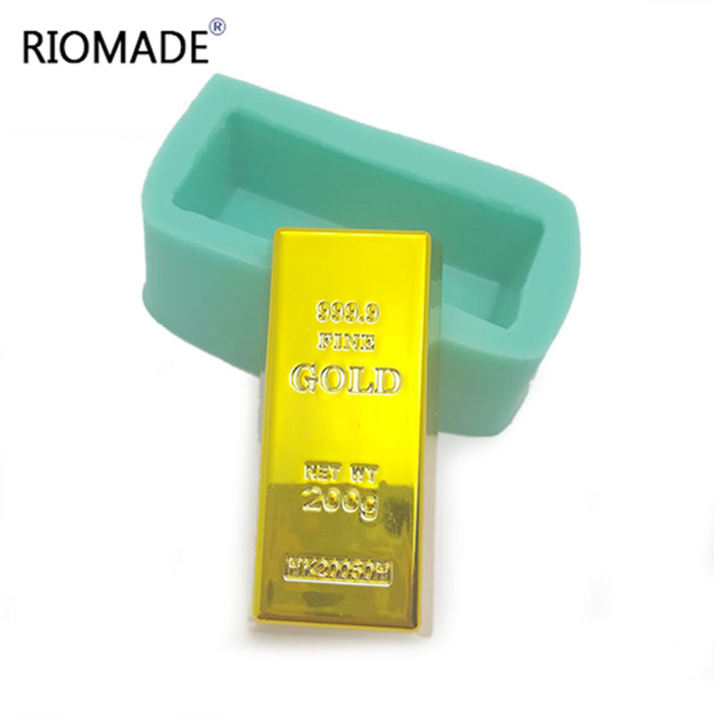 Gold Brick Shape Silicone Mold - Candle Molds ulasan dan harga