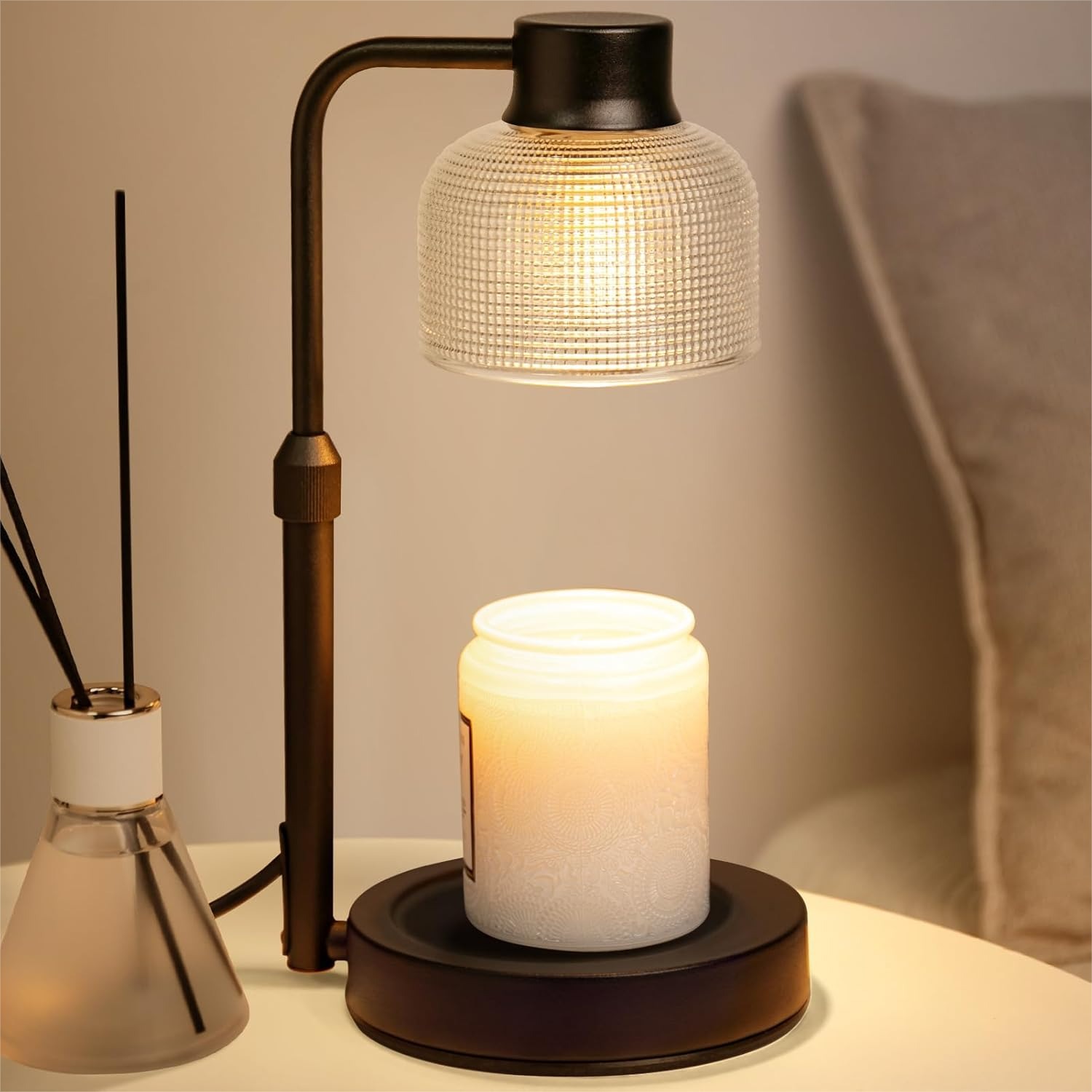 Candle Warmer Lamp with Timer  - Wax Melts ulasan dan harga
