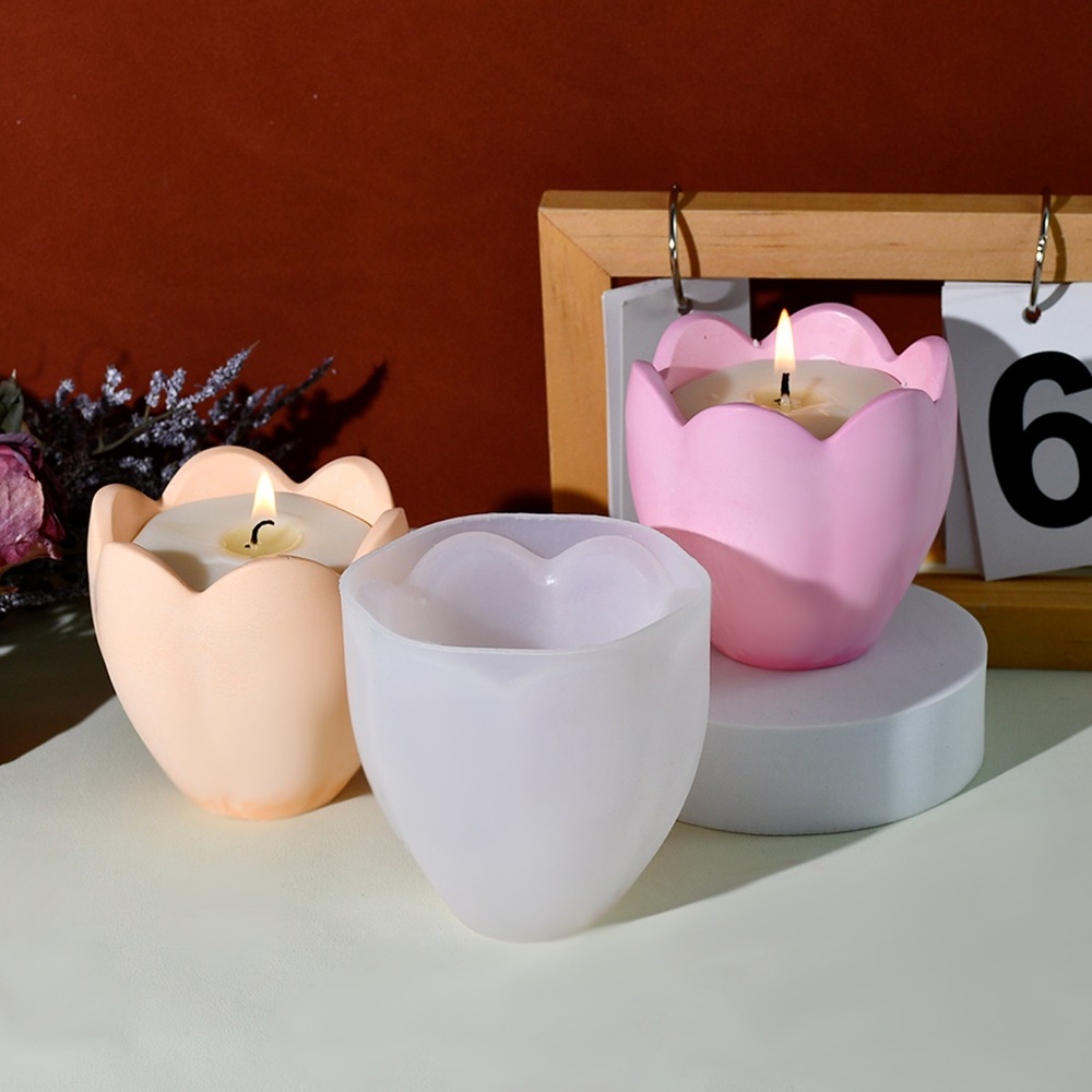 Tulip Candle Holder Silicone M - Candle Containers ulasan dan harga