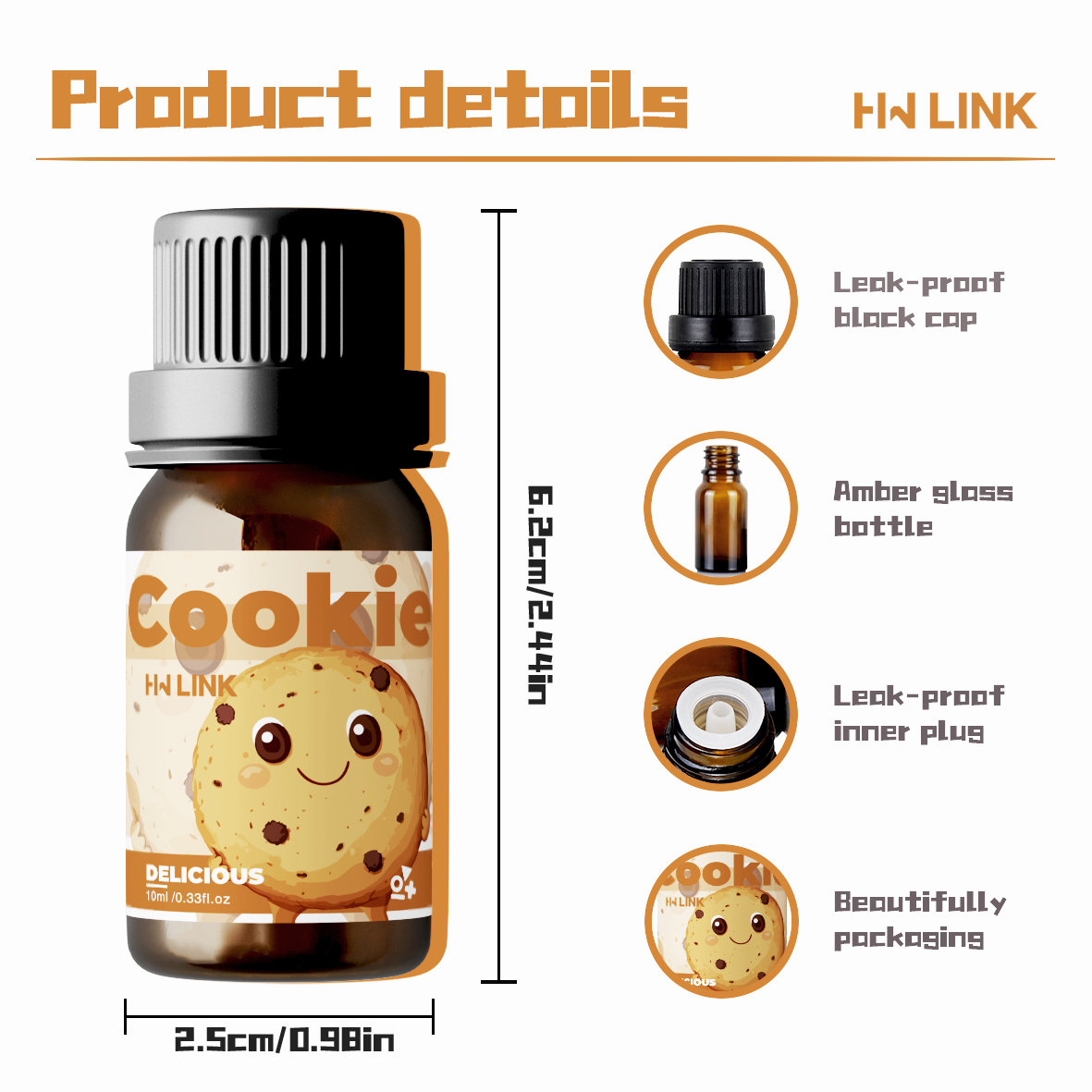 10ml Cookie Fragrance Oils For - Candle Fragrance ulasan dan harga