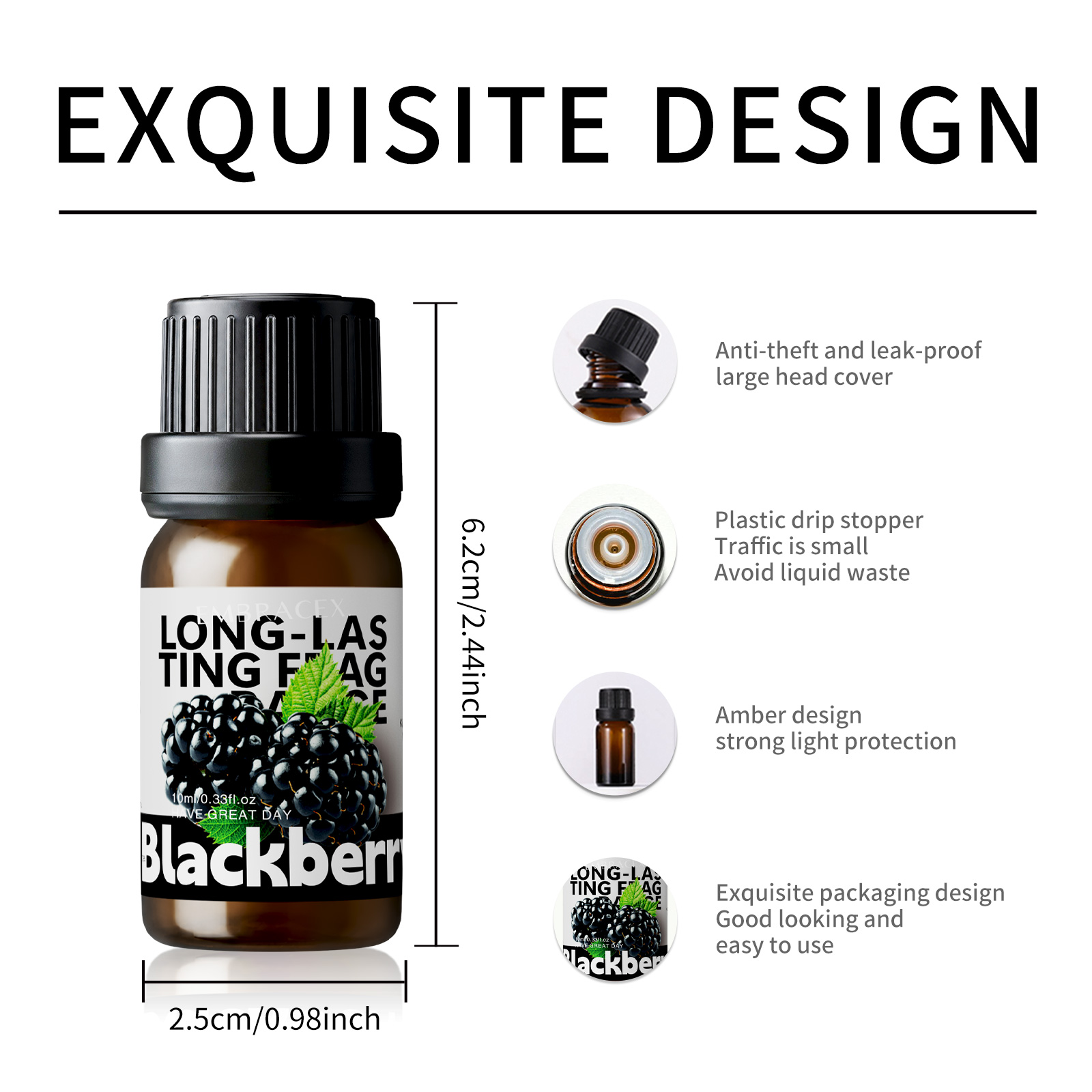 10ml Blackberry Fragrance Oils - Candle Fragrance ulasan dan harga