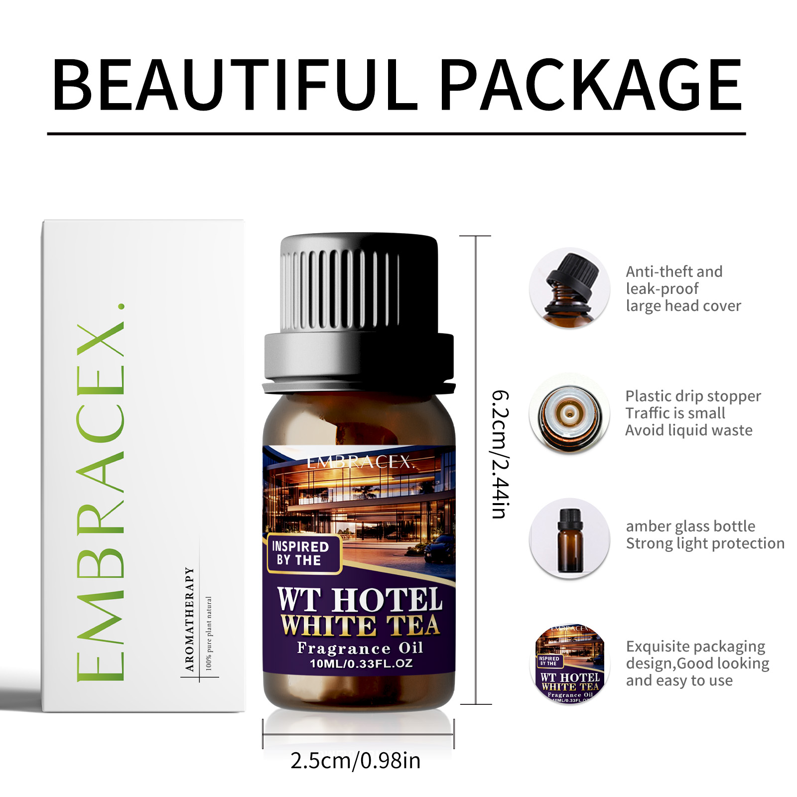 10ml Hotel White Tea Fragrance - Candle Fragrance ulasan dan harga