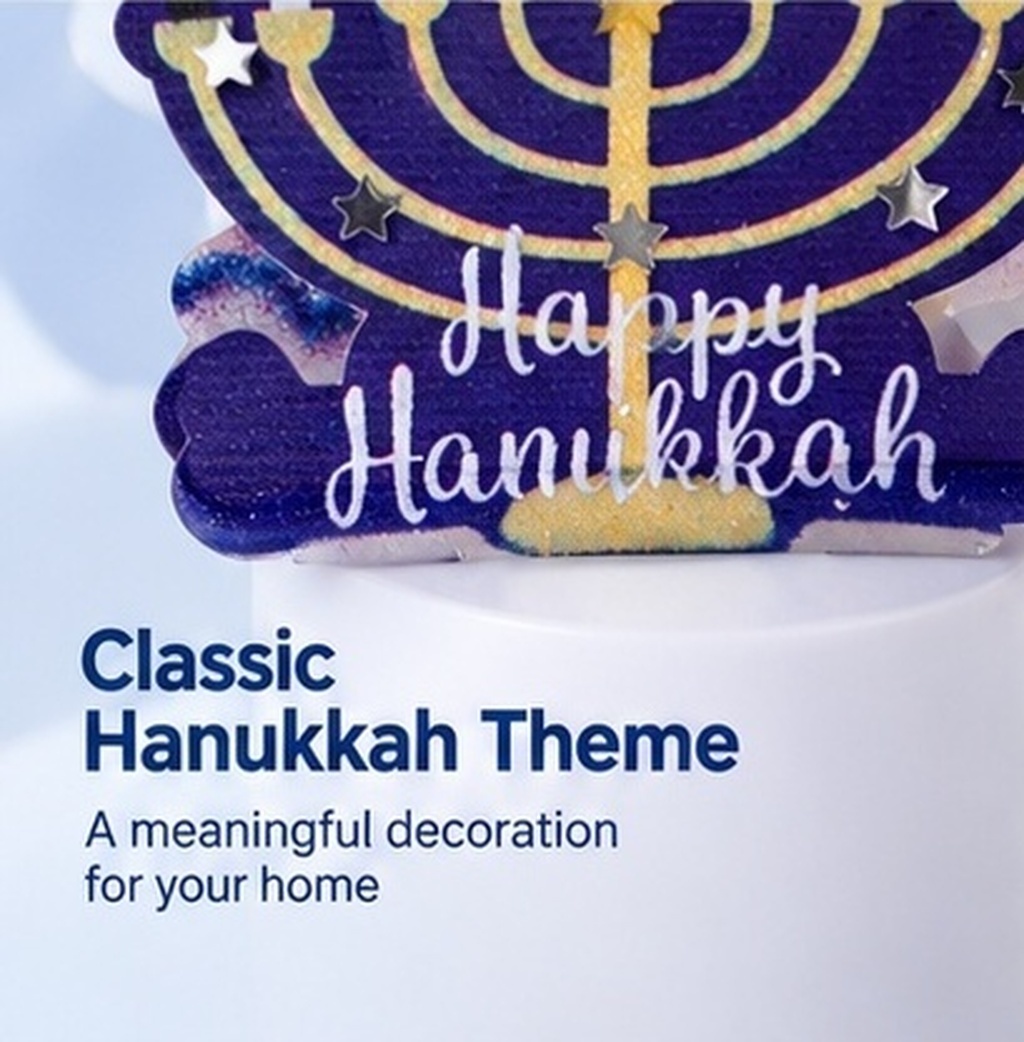 Iron LED Flameless Hanukkah Ca - Paraffin Wax ulasan dan harga