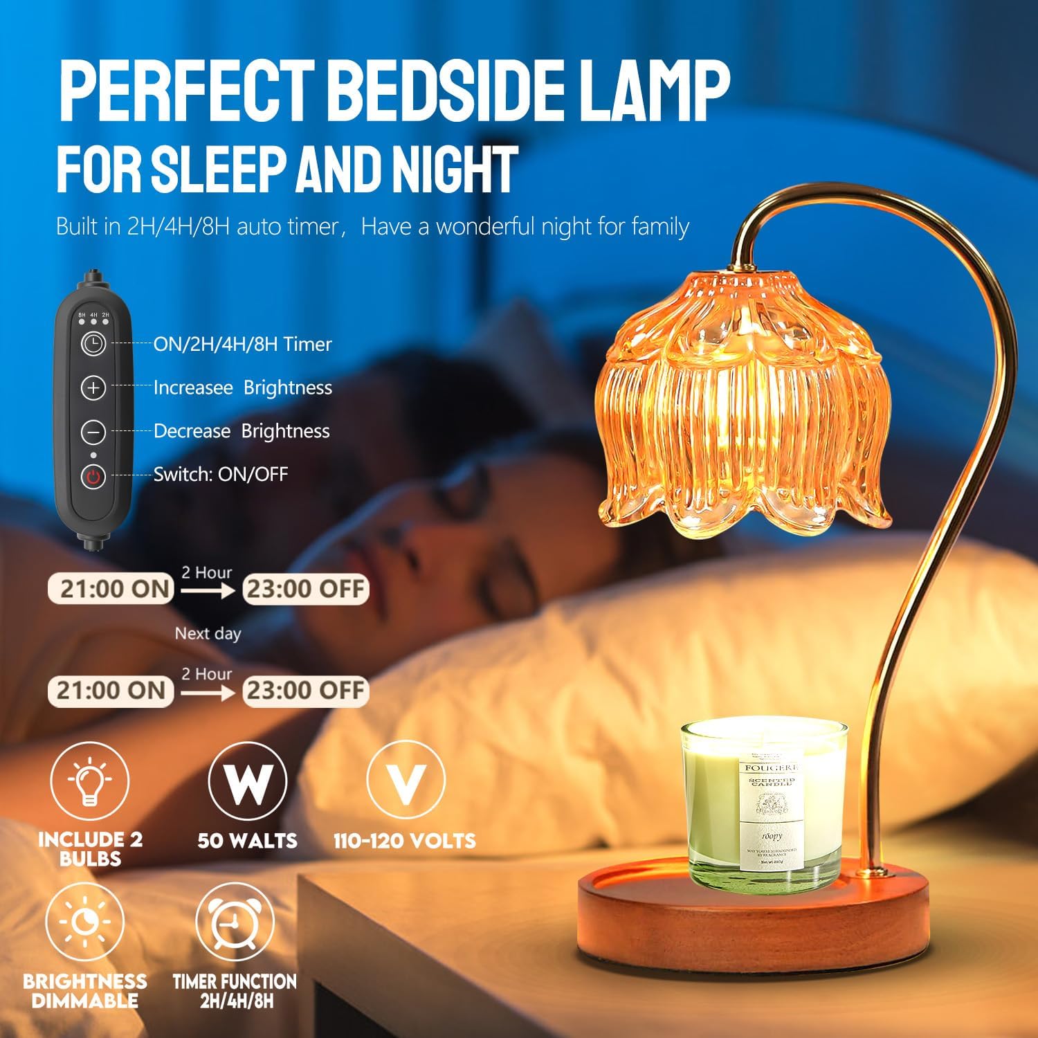 Candle Warmer Lamp with Timer  - Silk Candle ulasan dan harga