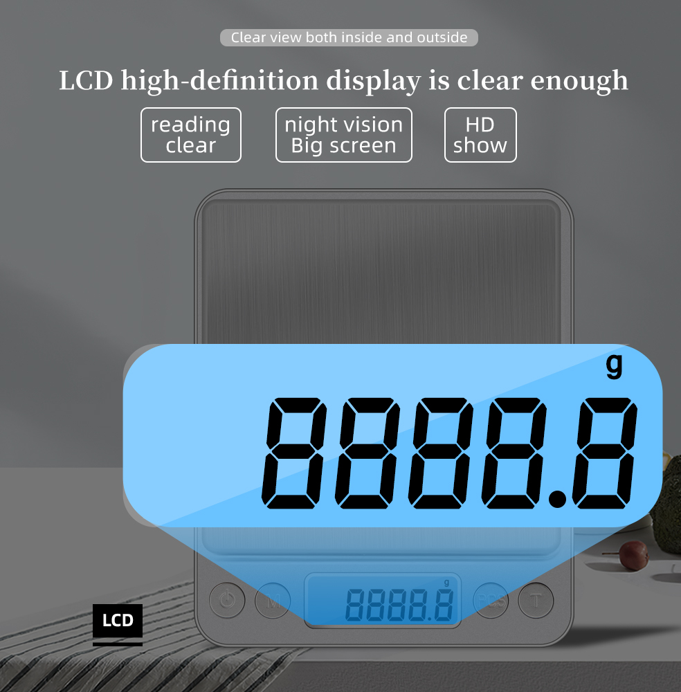 3000g 0.1g Electronic Scale LC - Candle Wax Scale ulasan dan harga