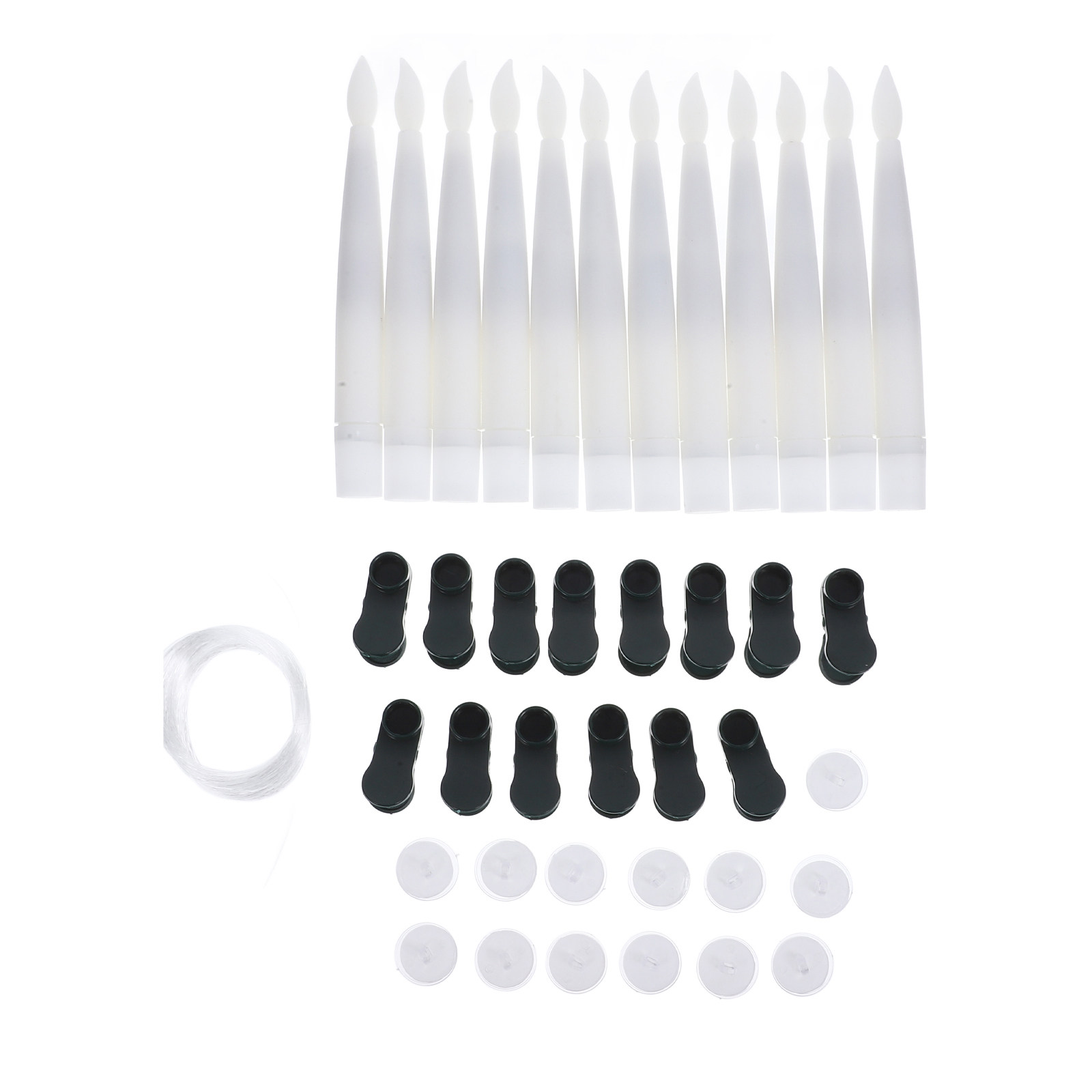 12Sets LED Decoration Candles  - Paraffin Wax ulasan dan harga