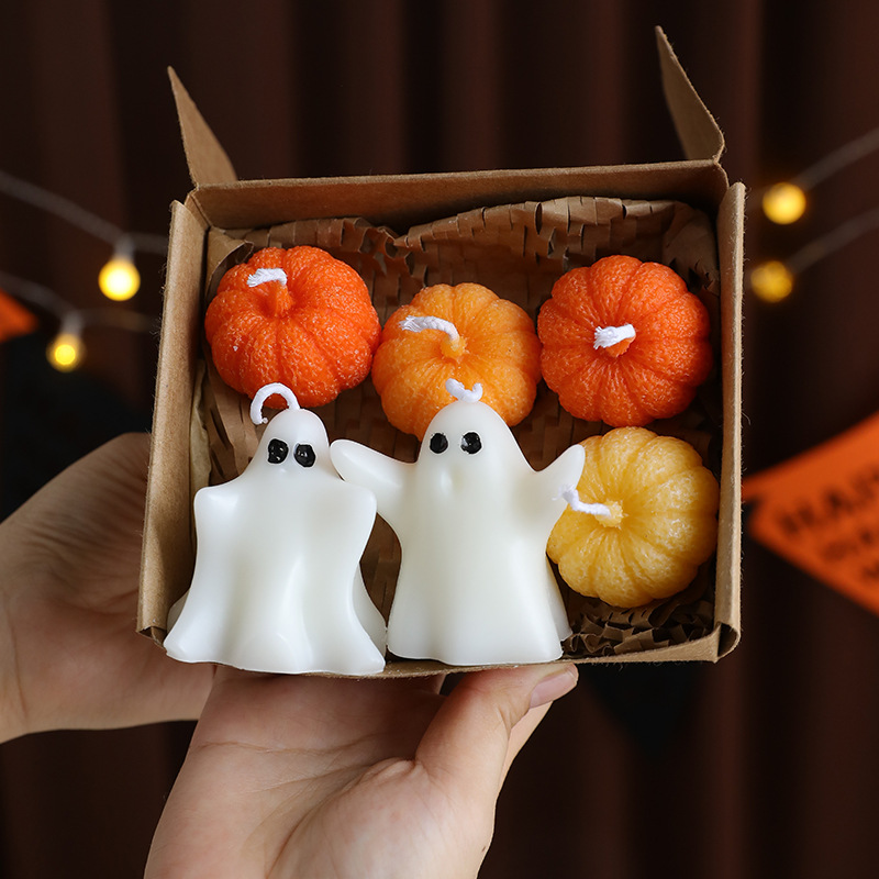 Halloween Candle Gift Box Cute - Candle Containers ulasan dan harga