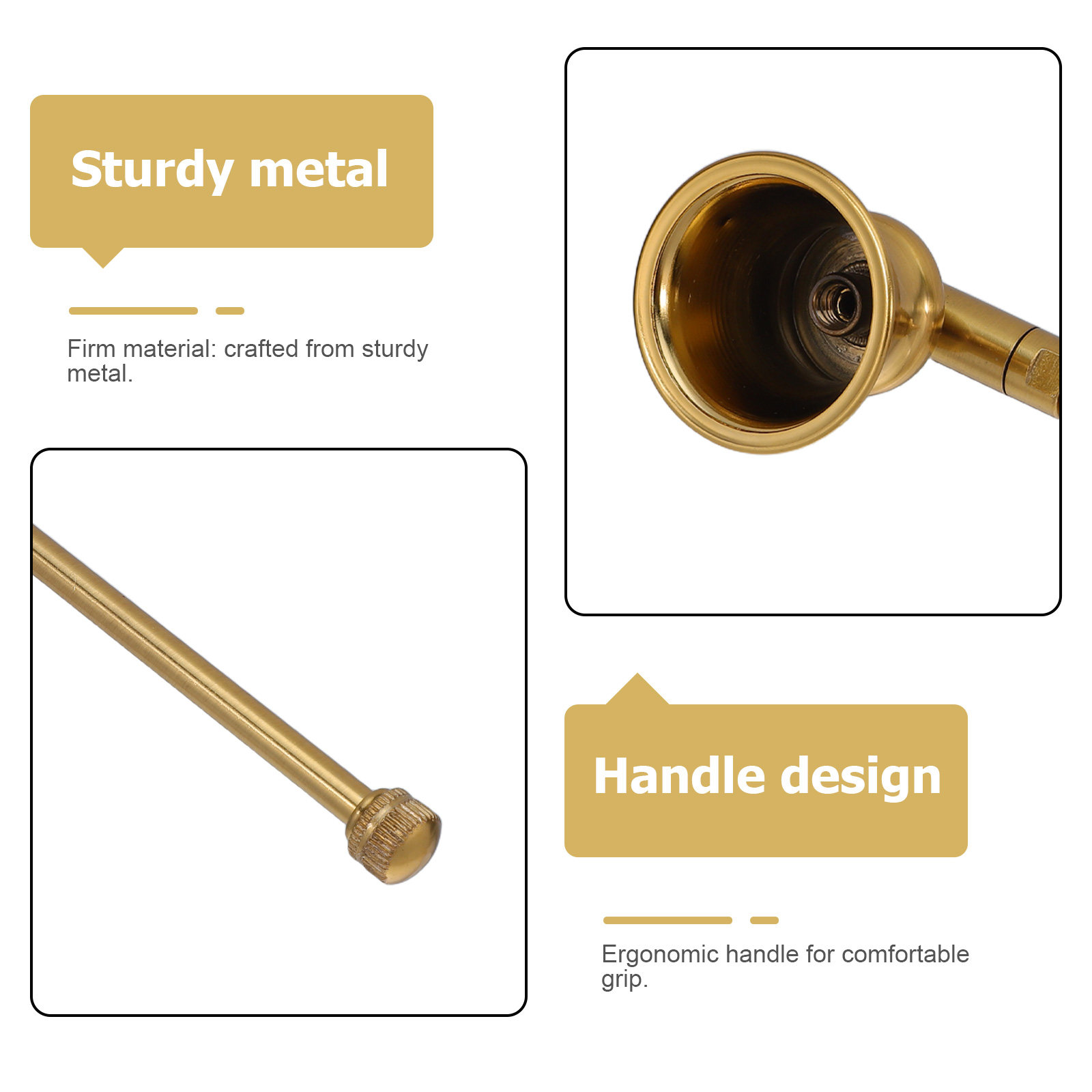 Metal Snuffer Retro Style Long - Candle Wick ulasan dan harga