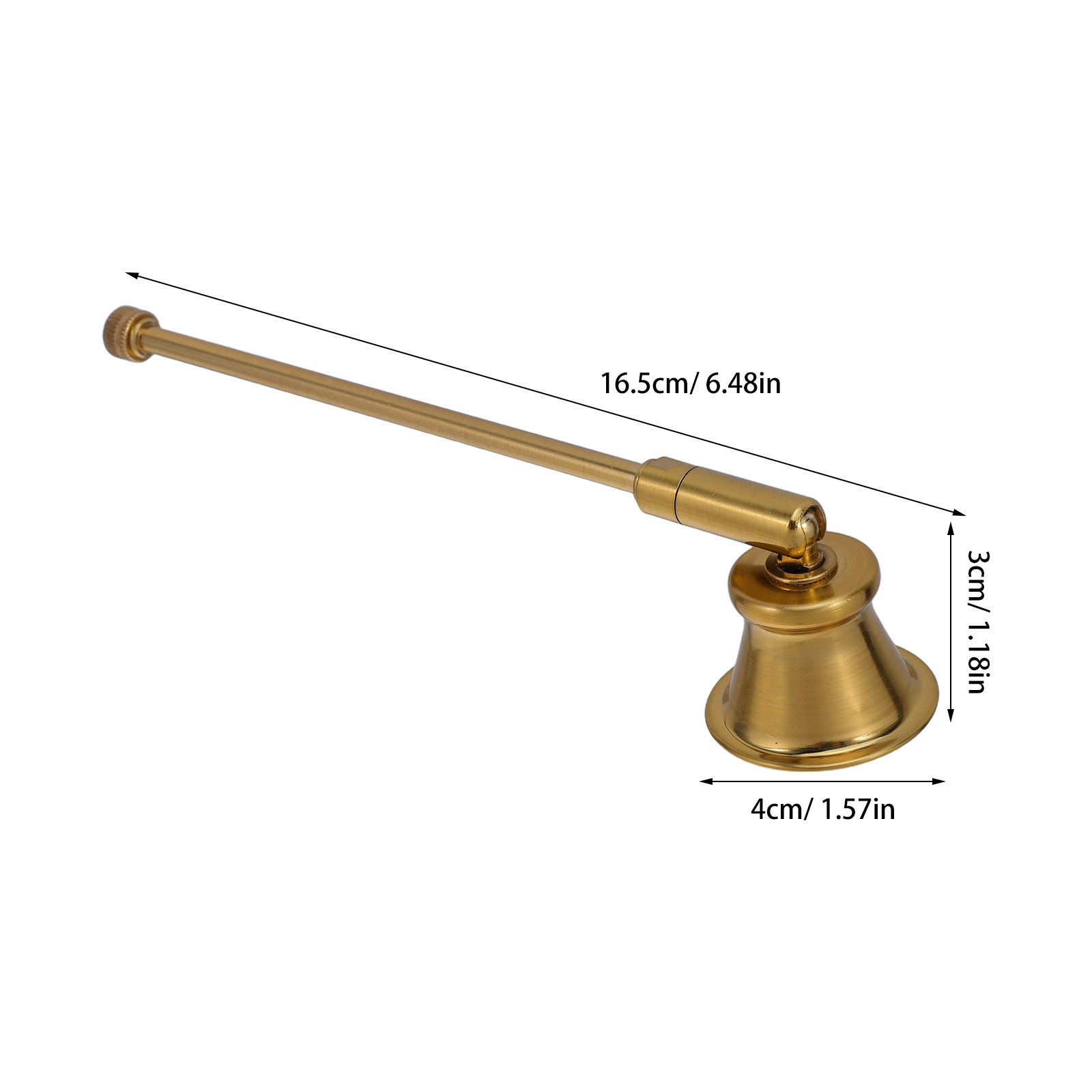 Metal Snuffer Retro Style Long - Candle Wick ulasan dan harga