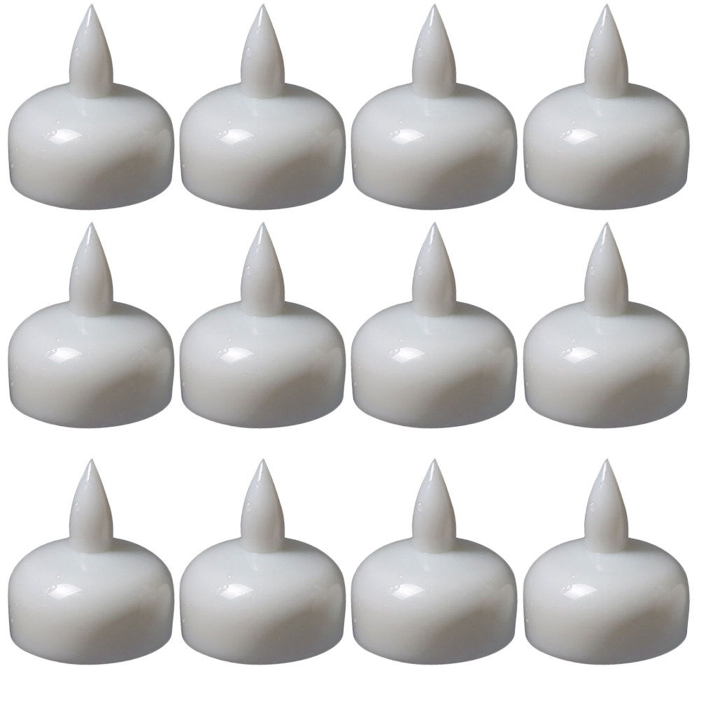 12Pcs Waterproof Floating LED  - Paraffin Wax ulasan dan harga