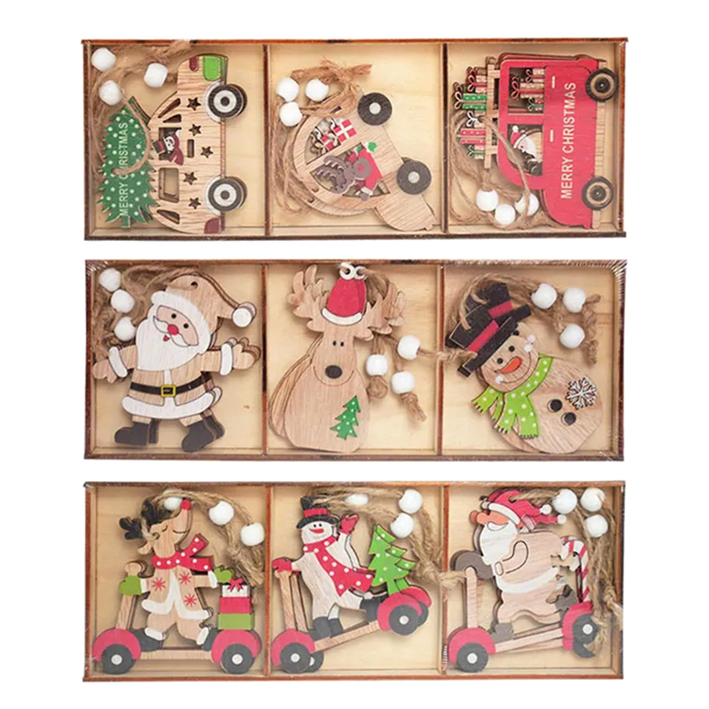Wooden Christmas Pendant Merry - Candle Lighter ulasan dan harga