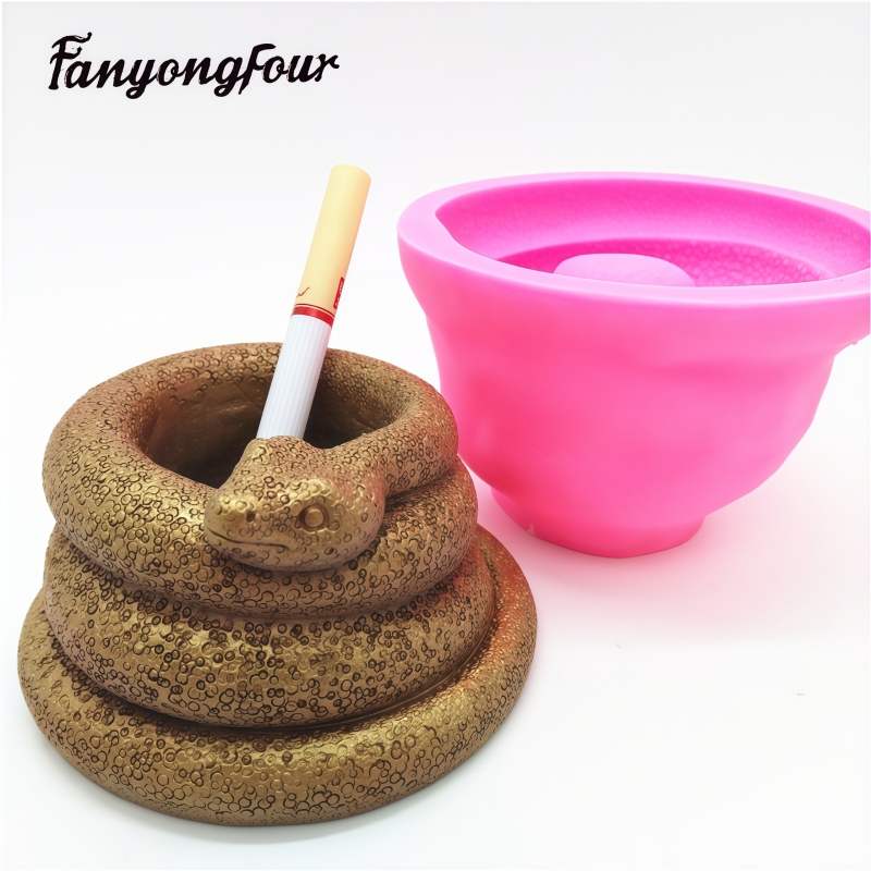 Silicone Rubber Mold Snake Ash - Candle Molds ulasan dan harga
