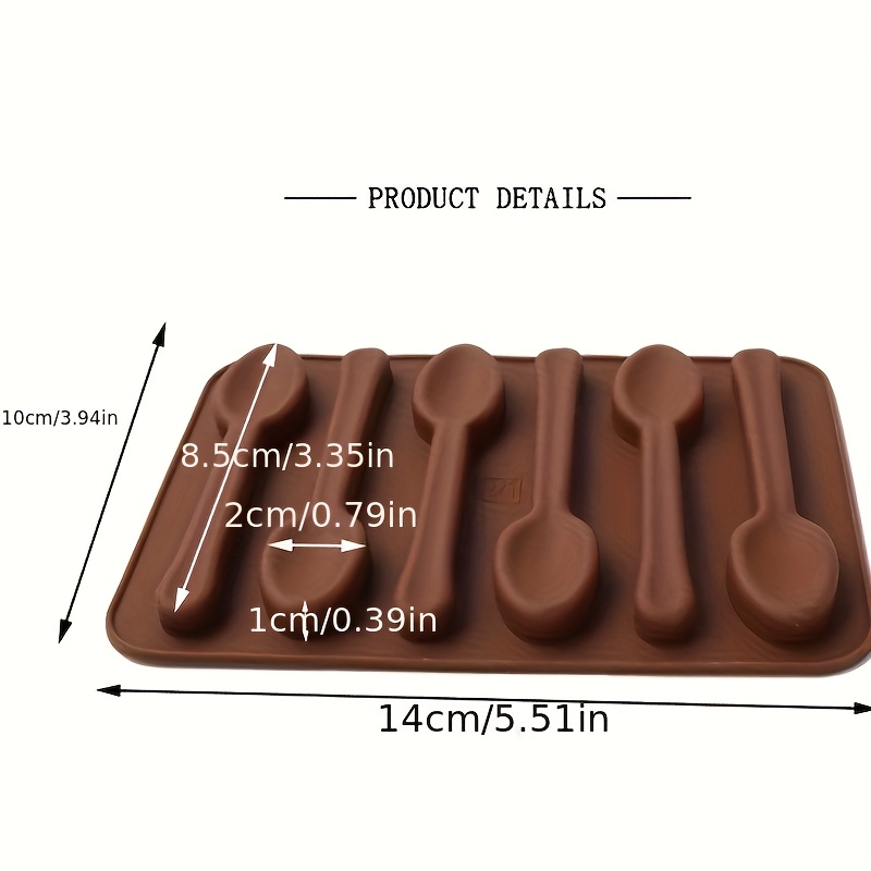 1pc Spoon Silicone Mold, Soap  - Candle Molds ulasan dan harga
