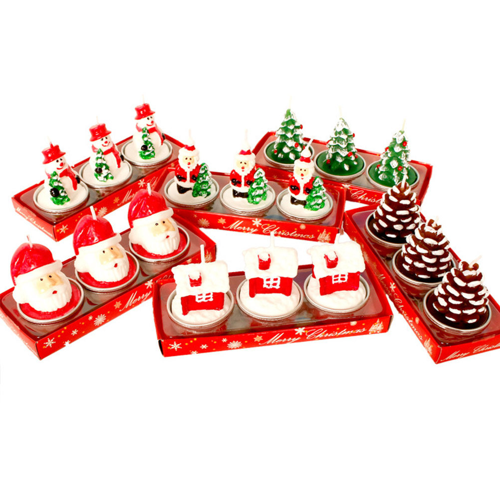 3Pcs Christmas Paraffin Materi - Paraffin Wax ulasan dan harga