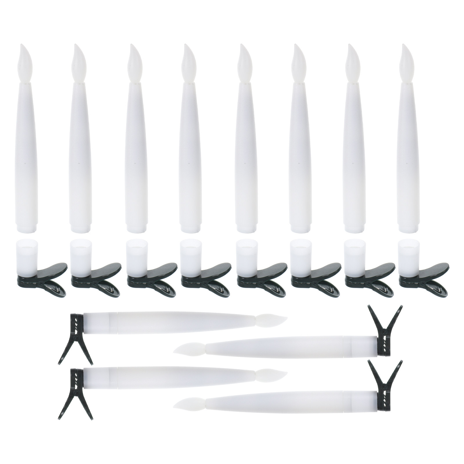 12Sets Christmas Tree LED Cand - Paraffin Wax ulasan dan harga