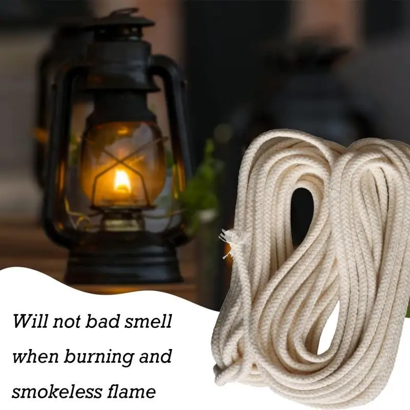 3/5/10m Round Cotton Alcohol W - Candle Lighter ulasan dan harga
