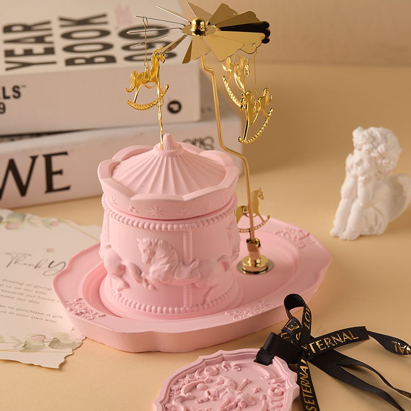 Rotating Carousel Aromatherapy - Soy Wax ulasan dan harga