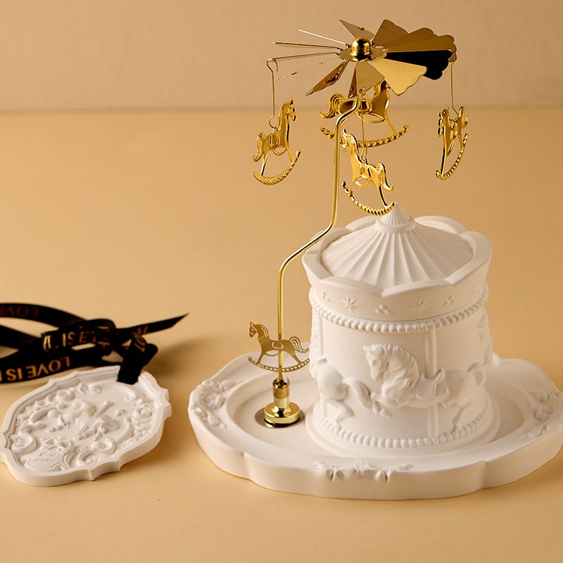 Rotating Carousel Aromatherapy - Soy Wax ulasan dan harga
