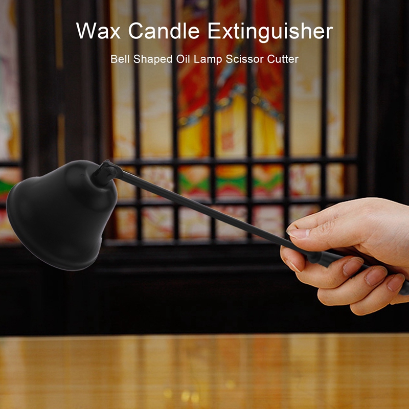 Black Stainless Steel Bell Can - Candle Wick ulasan dan harga