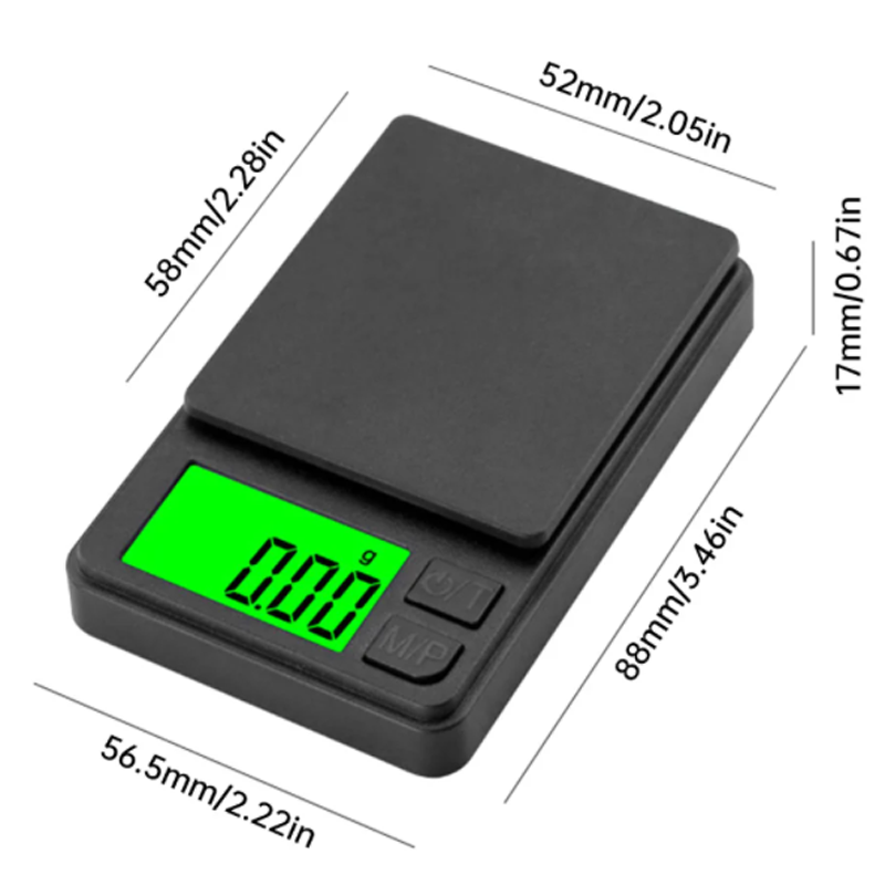 Precision Pocket Scale 1000g X - Candle Wax Scale ulasan dan harga