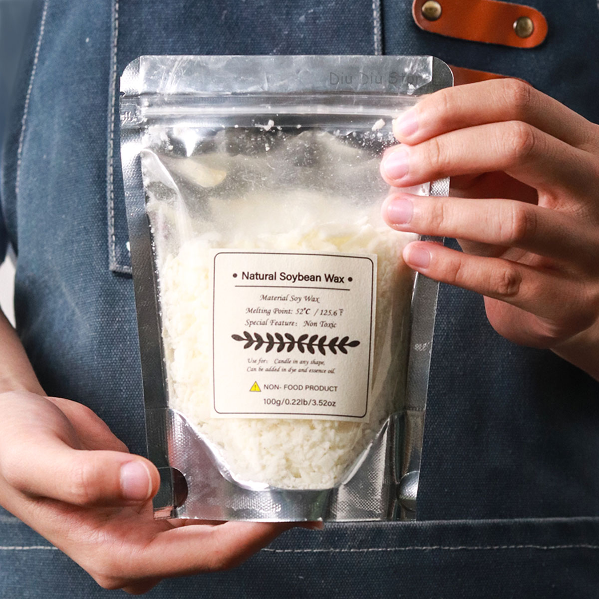 1KG Natural Soy Wax Granular S - Candle Wick ulasan dan harga