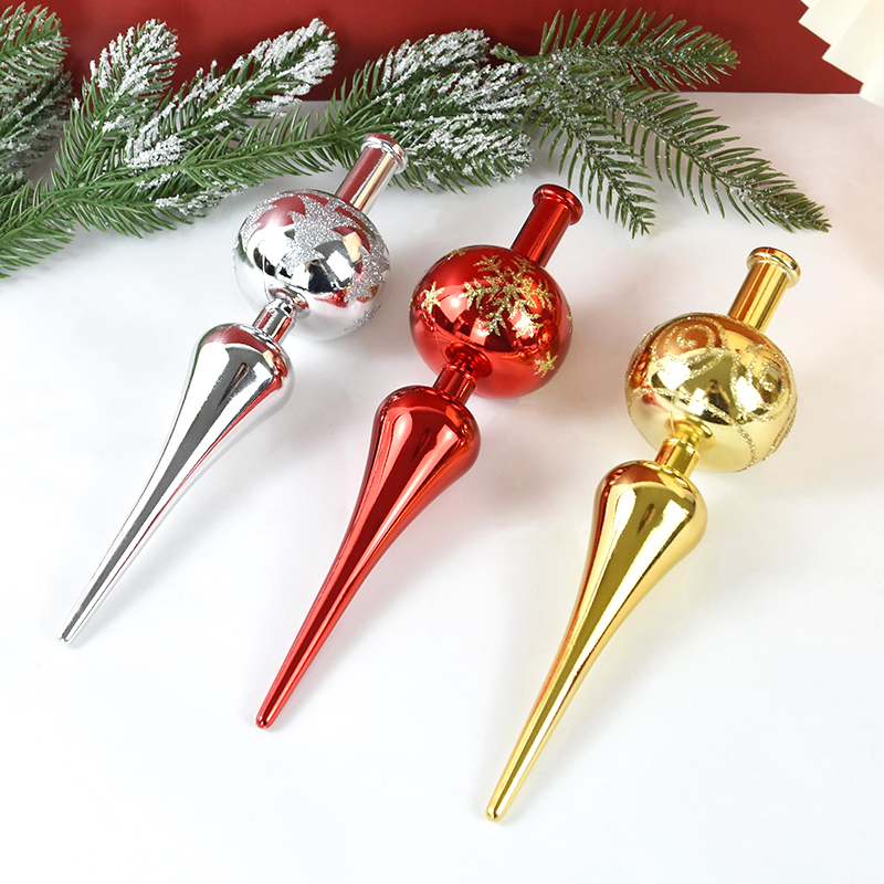 23cm Christmas Tree Topper Red - Candle Lighter ulasan dan harga