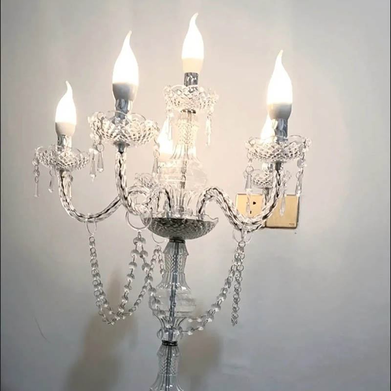 Modern Luxury Candle Lamps Wed - Silk Candle ulasan dan harga