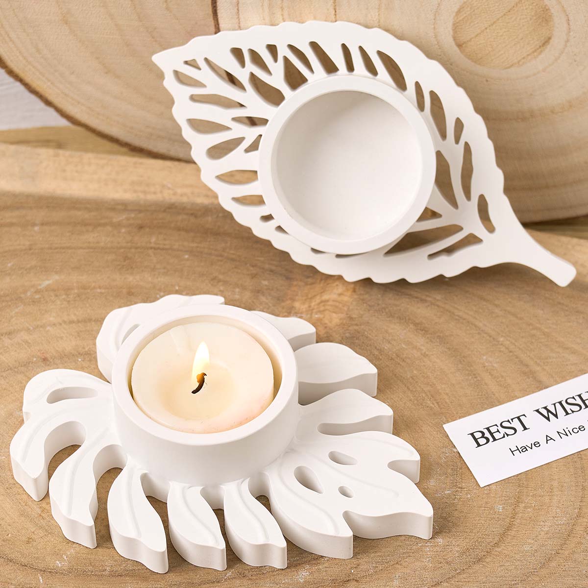Leaves Candlestick Silicone Mo - Candle Lighter ulasan dan harga