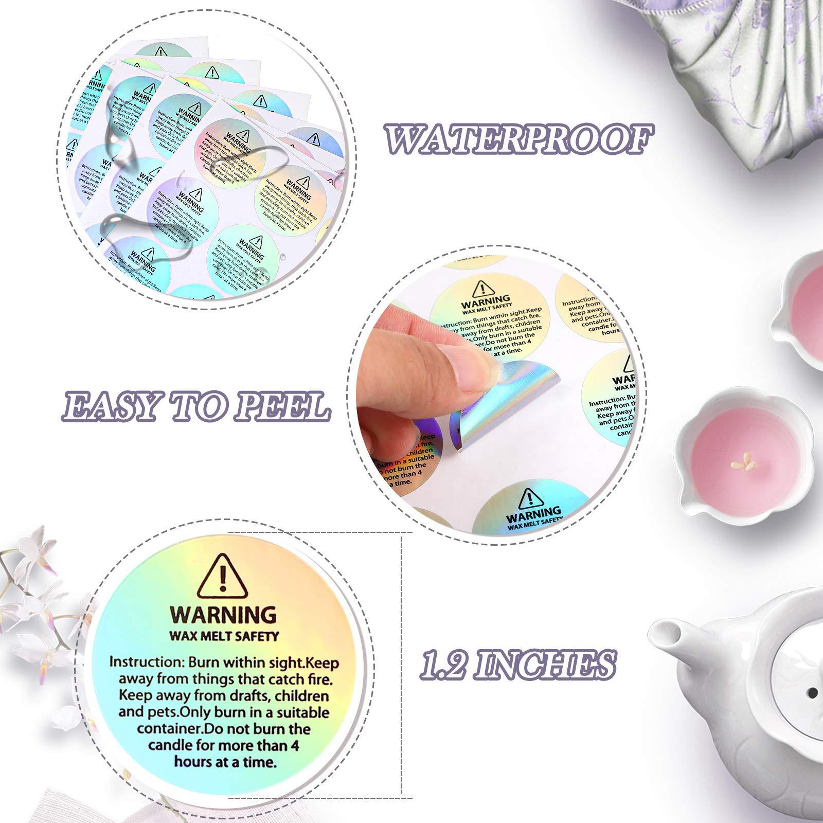 Holographic Glitter Candle Mel - Candle Containers ulasan dan harga